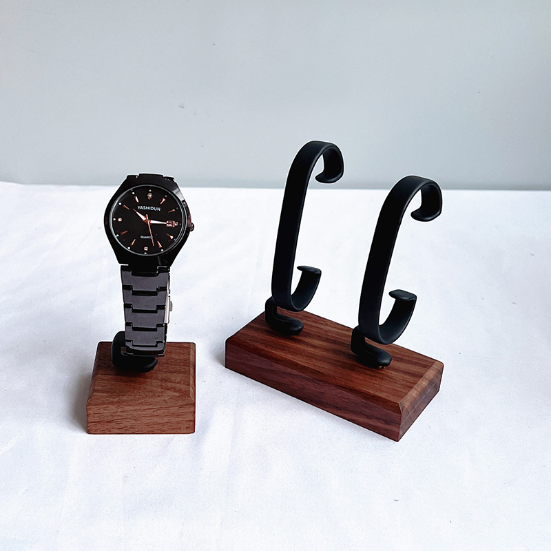 Jewelry And Watches Inc - Suporte de madeira em forma de
